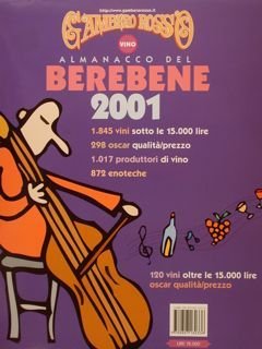 Gambero Rosso.Vino. Almanacco del BEREBENE 2001.
