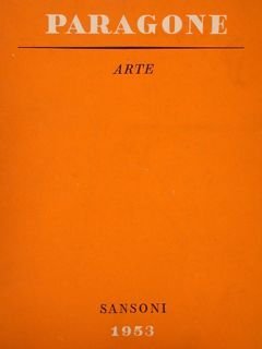 PARAGONE ARTE. Annata 1953.