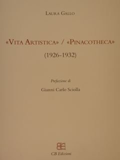 'VITA ARTISTICA' / 'PINACOTHECA' (1926-1932). | Immagine principale