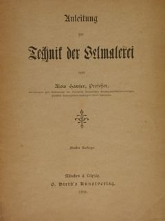 Anleitung zur Technik der Oelmalerei. | Immagine principale