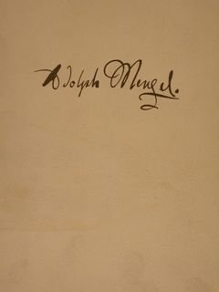 Ausstellung Adolph von Menzel aus Anlass seines 50. Todestages. Berlin, …