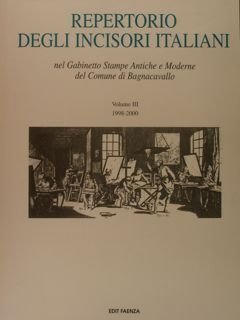 REPERTORIO DEGLI INCISORI ITALIANI nel Gabinetto Stampe Antiche e Moderne …