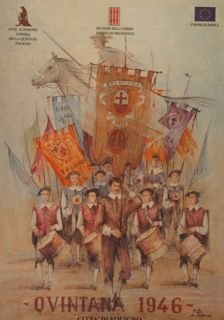Città di Foligno. QUINTANA 1946. ' I Protagonisti '