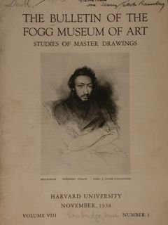 THE BULLETTIN OF THE FOGG MUSEUM OF ART. Studies of …