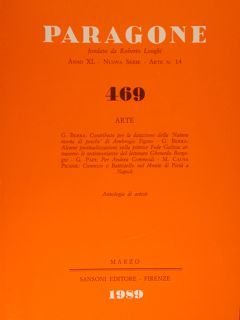PARAGONE Arte. 469/1989.