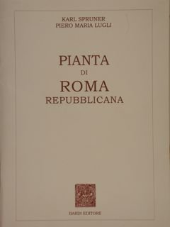 PIANTA di ROMA repubblicana.