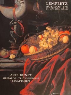 Lempertz. Auktion 676. Koln 21. Mai 1992. Alte Kunst. Gemalde …