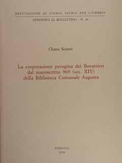 La corporazione perugina dei Bovattieri dal manoscritto 969 (sec. XIV) …