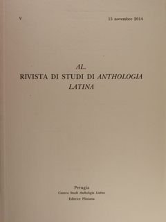 AL. Rivista di studi di Anthologia latina. V / 2014.