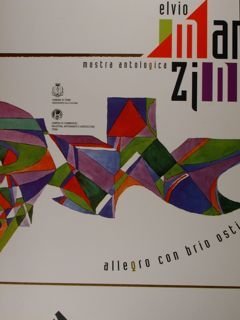 Mostra antologica di Elvio Manzini. Allegro con brio ostinato. Terni, 20 novembre - 10 dicembre 2002.
