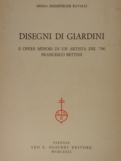 Disegni di giardini e opere minori di un artista del …