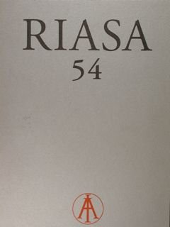 RIASA 54. III serie - Anno XXII 1999, Rivista dell'Istituto …