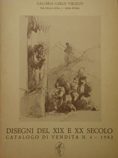 Galleria Carlo Virgilio, Roma, disegno del XIX e XX secolo. …