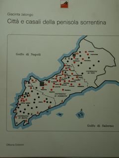 Citta e casali della penisola sorrentina.