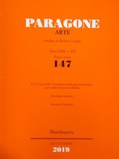 PARAGONE ARTE Anno LXX - Terza serie - Numero 147 …