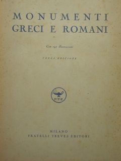 Monumenti Greci e Romani.