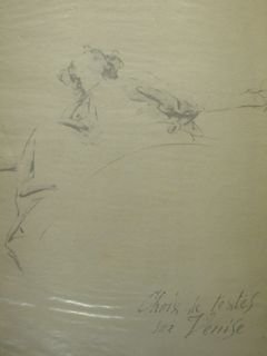 Coix de testes sur Venise avec vingt dessins de maitres …