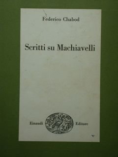 Scritti su Macchiavelli.