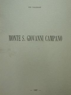 Monte S. Giovanni Campano.