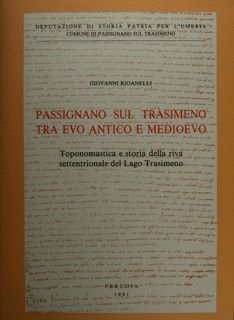 Passignano sul Trasimeno tra evo antico e medioevo. Toponomastica e …