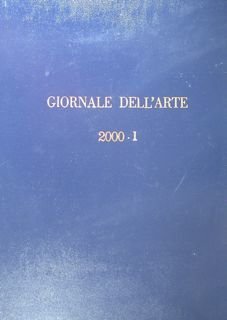 Giornale dell'arte. Annata completa 2000 in 2 volumi.