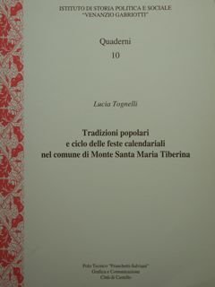 Tradizioni popolari e ciclo delle feste calendariali nel comune di …