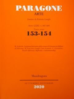 PARAGONE ARTE Anno LXXI - Terza serie - Numero 153 …