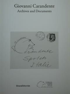 Giovanni Carandente. Archives and Documents. Spoleto, Palazzo Collicola, Galleria d'Arte …