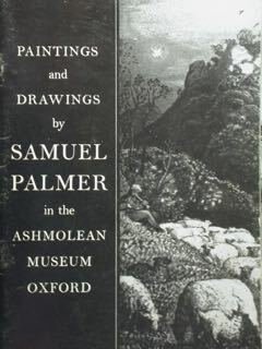 Painting and drawings by SAMUEL PALMER in the Ashmolean Museum …