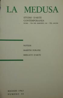 La Medusa. Studio d'arte contemporanea. Maggio 1963 Numero 38.