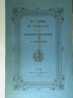 Il Cambio di Perugia. Considerazioni storico-artistiche.