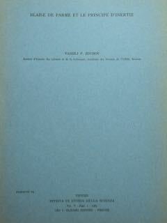 BLAISE DE PARME ET LE PRINCIPE D'INERTIE