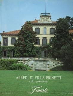 ARREDI DI VILLA PRINETTI e altre provenienze. Prinetti, Montesiro di … | Immagine principale