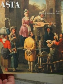 ASTA di mobili, dipinti, oggetti di antiquariato e dipinti sec. … | Immagine principale
