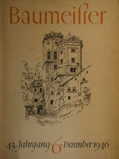 BAUMEISTER, 43. JAHRGANG - HEFT 6 - DEZEMBER 1946 | Immagine principale