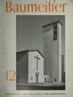 Baumeister, 52. Jahrgang 12, Dezember 1955 ZEITSCHRIFT FÜR BAUKULTUR UND … | Immagine principale