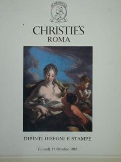 DIPINTI DISEGNI E STAMPE. Roma, Giovedi 17 Ottobre 1985. | Immagine principale