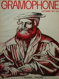GRAMOPHONE. OCTOBER 1971, VOL. XLIX, No. 581 | Immagine principale