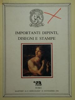 Importanti Dipinti, Disegni e Stampe. Roma, Martedì 24 / Mercoledi … | Immagine principale