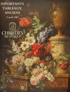 Importants Tableaux Anciens. Monaco, 3 avril 1987. | Immagine principale