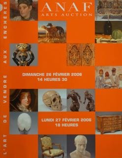 Les Temps Forts de Anaf Arts Auction. DIMANCHE 26 FÉVRIER … | Immagine principale