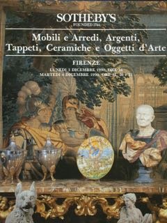 Mobili e Arredi, Argenti, Tappeti, Ceramiche e Oggetti d’Arte. Firenze, … | Immagine principale