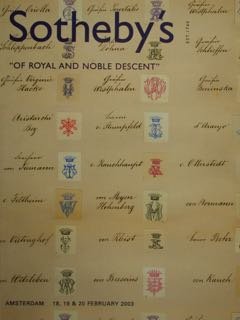 ' Of Royal and Noble Descent '. Amsterdam, 18, 19 … | Immagine principale