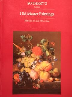 Old Master Paintings. London, Wednesday 4 April 1984. | Immagine principale