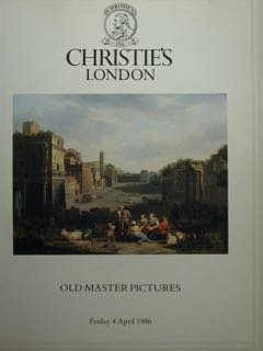Old Master Pictures. London, Friday 4 April 1986. | Immagine principale