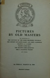 PICTURES BY OLD MASTERS. London, Friday 18 MARCH, 1960. | Immagine principale