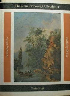The Renè Fribourg Collection: II. Paintings. New York, Wednesday, June … | Immagine principale