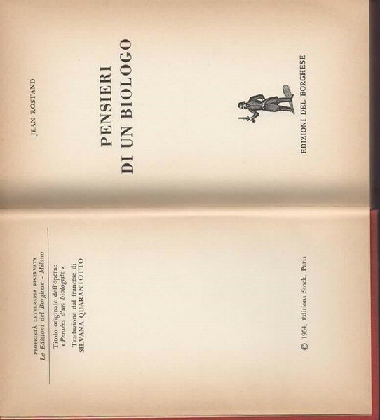 Pensieri di un biologo.