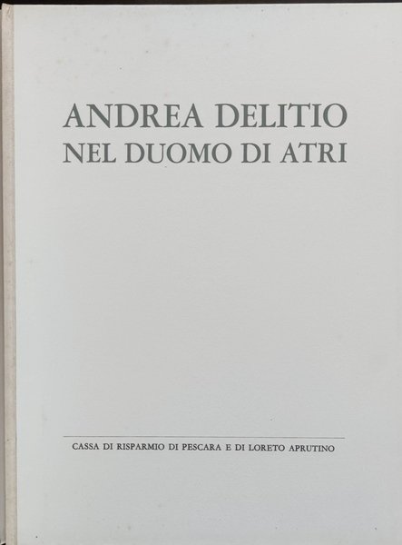 Andrea Delitio nel Duomo di Atri.