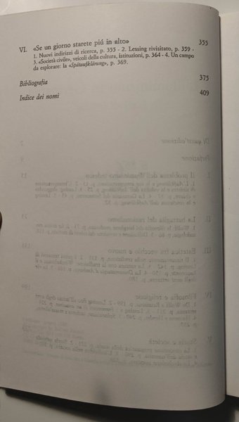 L'illuminismo in Germania. L'età di Lessing.